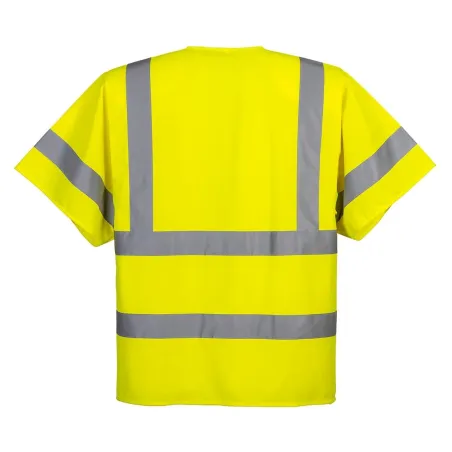 Gilet Ad Alta Visibilita' Giallo | Classe 3 | Codice C372