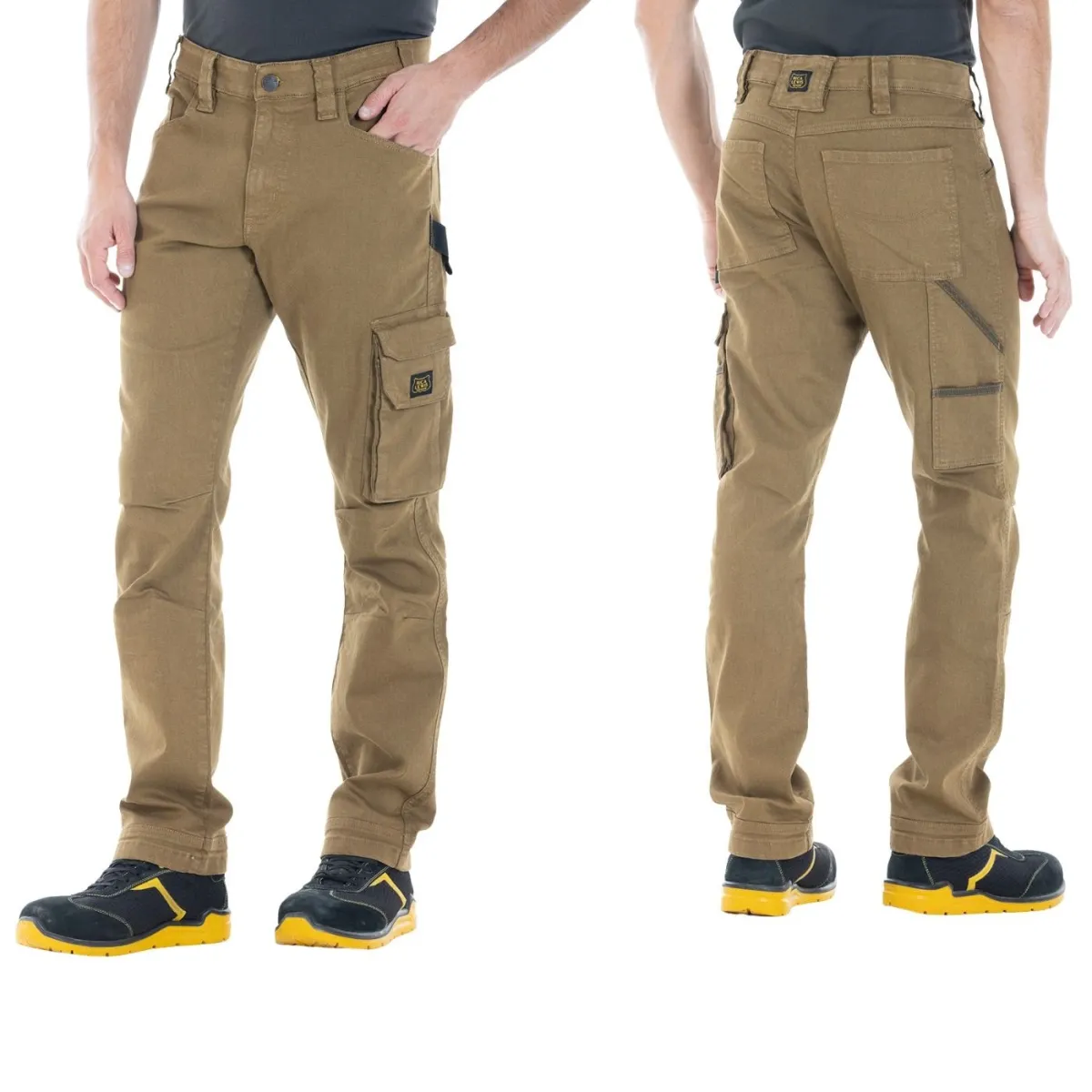 Pantaloni da Lavoro in Cotone con Tasconi Rica Lewis | Codice JOBC