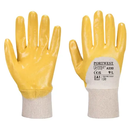 Guanti Impermeabili In Nitrile Con Polso In Maglia | Codice A330G