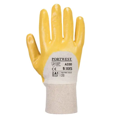Guanti Impermeabili In Nitrile Con Polso In Maglia | Codice A330G