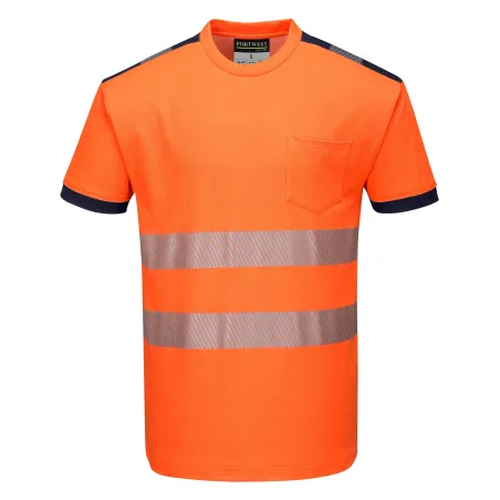 T-Shirt Alta Visibilita' Vision Arancione | Codice T181A