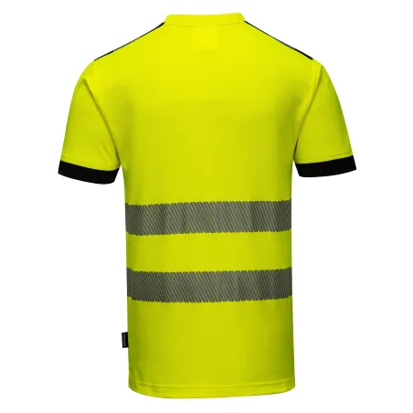T-Shirt Alta Visibilita' Vision Gialla | Codice T181G