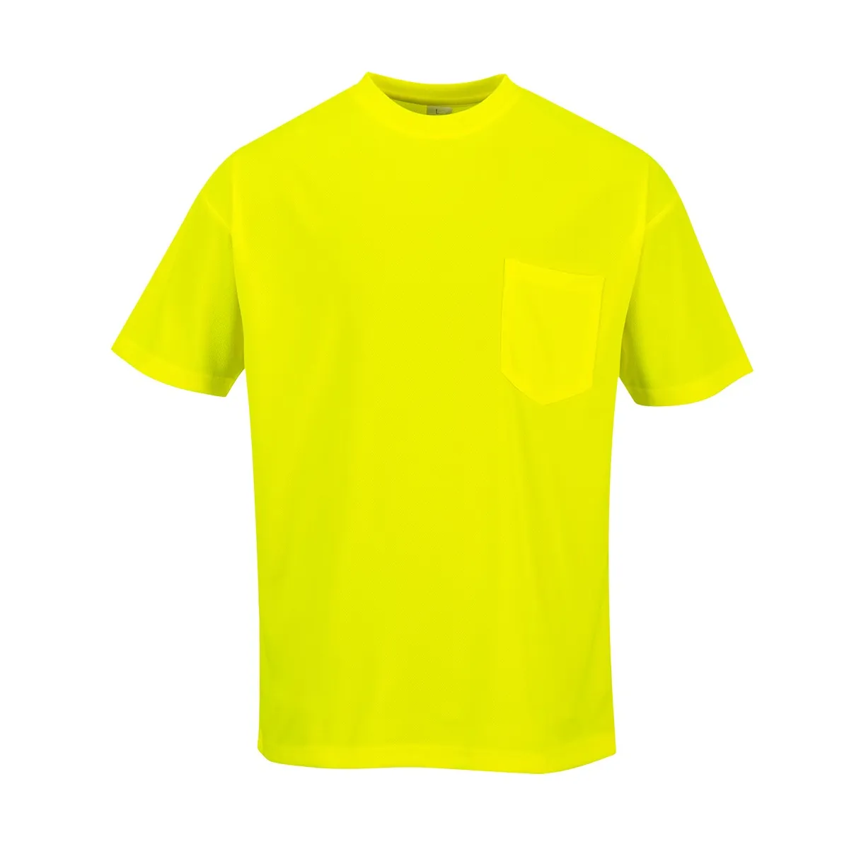 T-Shirt Day-Vis Maniche Corte Gialla | Codice S578
