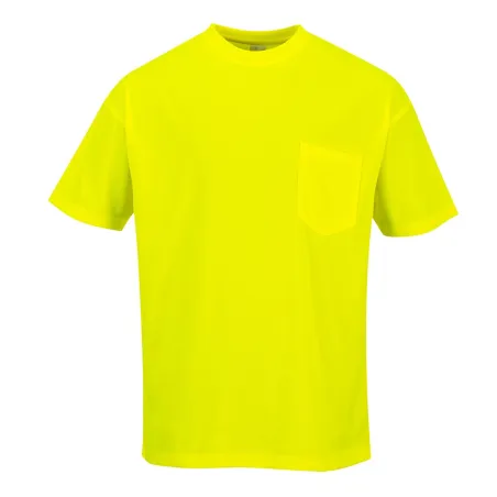 T-Shirt Day-Vis Maniche Corte Gialla | Codice S578