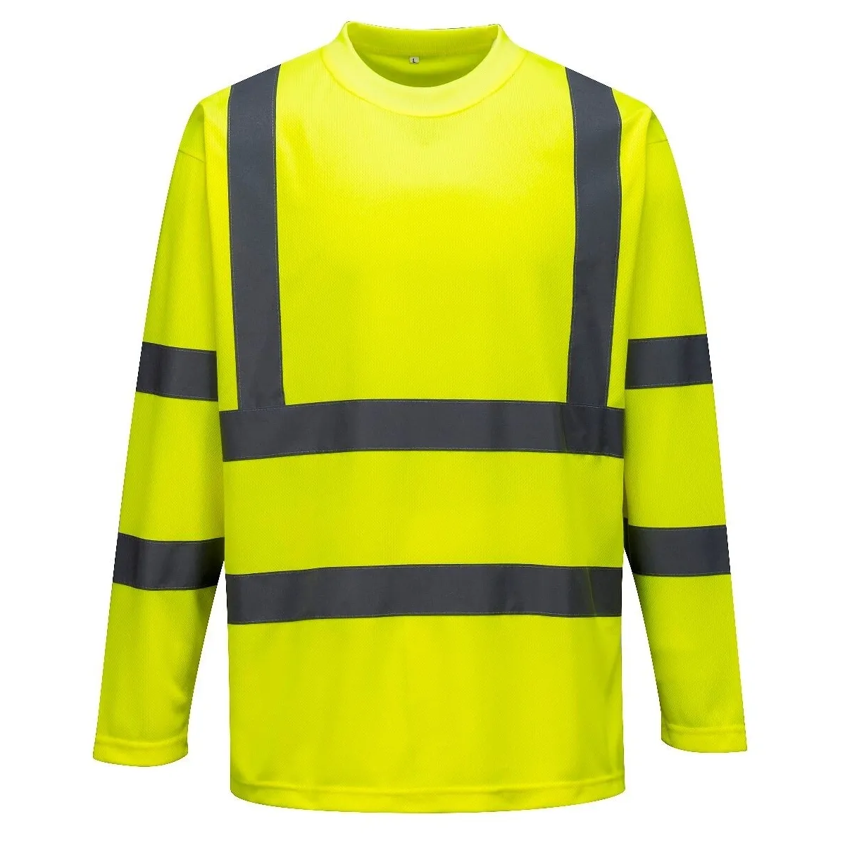 T-Shirt Manica Lunga Ad Alta Visibilita' Gialla | Codice S178G