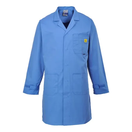 Camice Da Lavoro Blu Antistatico Esd | Codice AS10BL