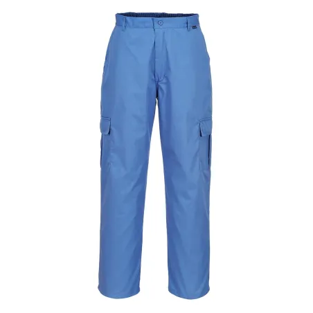 Pantaloni Da Lavoro Blu Antistatico Esd | Codice AS11