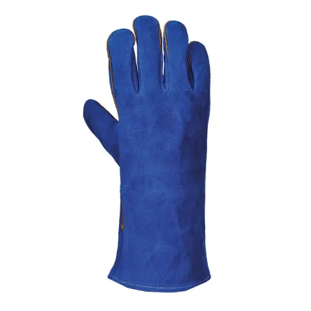Guanti Di Protezione In Pelle Da Saldatore Blu | Codice A510