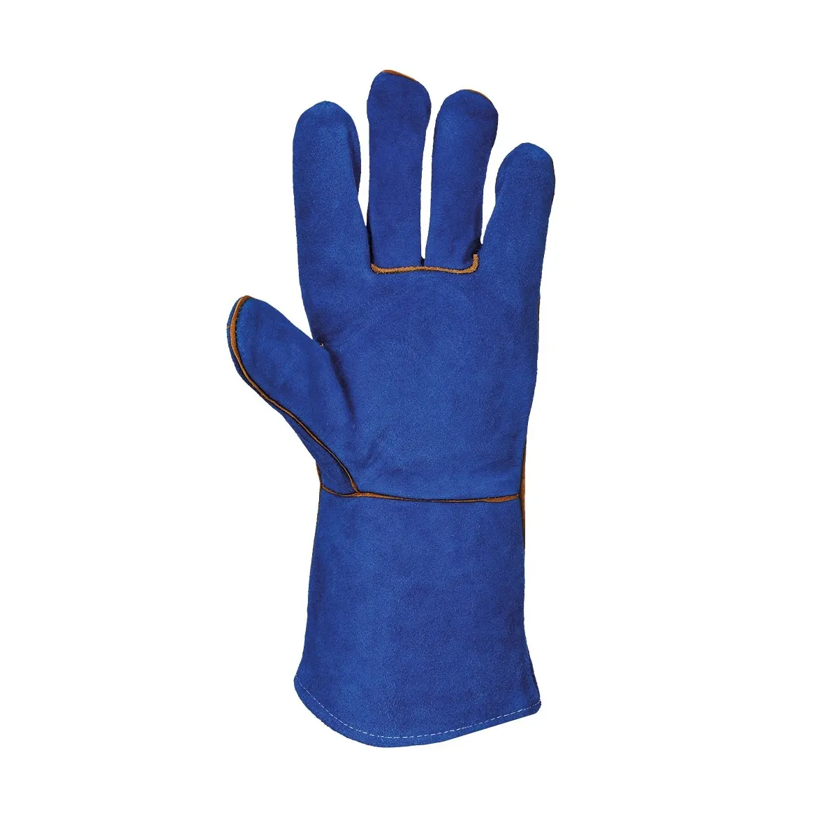 Guanti Di Protezione In Pelle Da Saldatore Blu | Codice A510