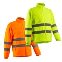 Pile Alta Visibilita Full Zip Ritto | Codice 5RIT17