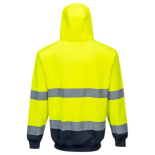 Felpa Ad Alta Visibilità con Zip Portwest B317 | Codice B317 2