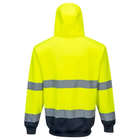 Felpa Ad Alta Visibilità con Zip Portwest B317 | Codice B317