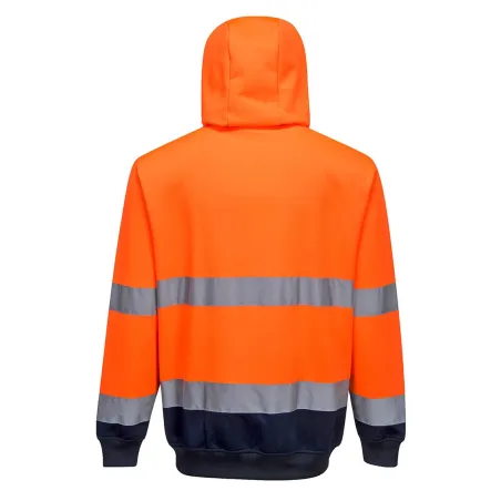 Felpa Ad Alta Visibilità con Zip Portwest B317 | Codice B317