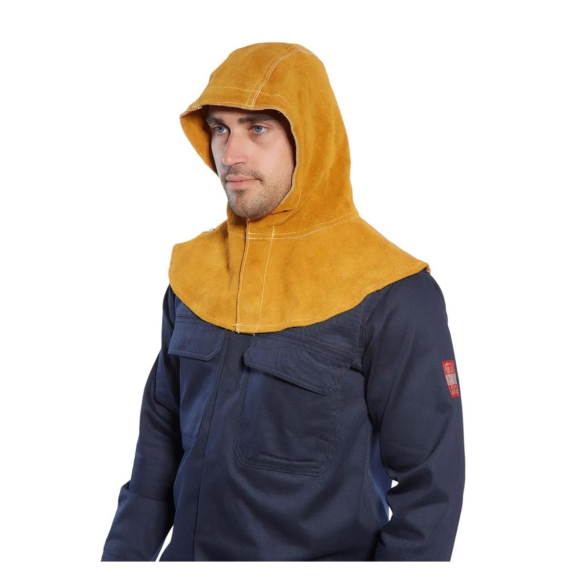 Cappuccio in Pelle da Saldatore | Codice SW33