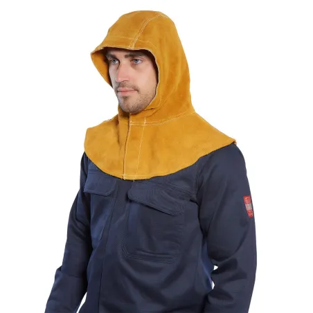 Cappuccio in Pelle da Saldatore | Codice SW33
