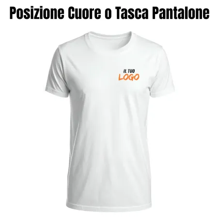 Logo Lato Cuore o Tasca - Max 10 Cm