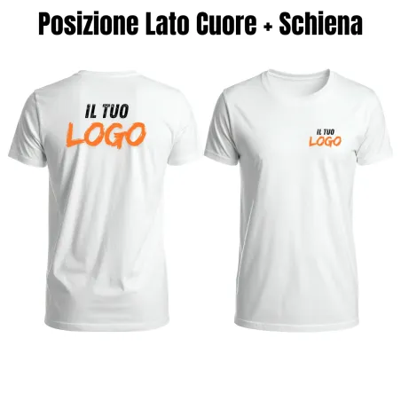 Logo Lato Cuore + Lato Schiena