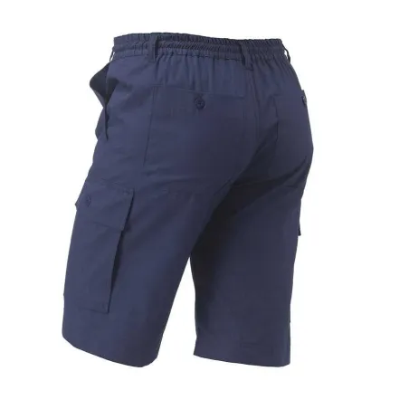 Bermuda da Lavoro 100% Cotone Siggi Derby -Blue | Codice 09PCBL