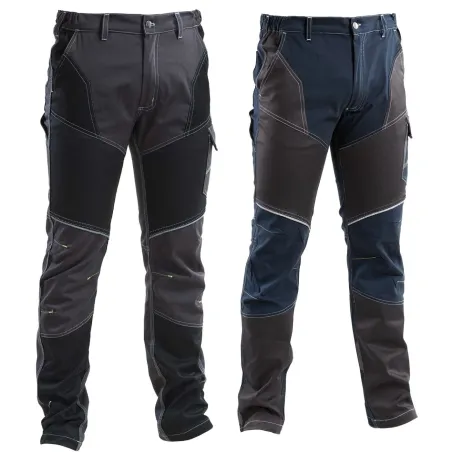 Pantaloni da Lavoro Uomo Elastcizzati Slim Fit Jump | Codice JMP02-536