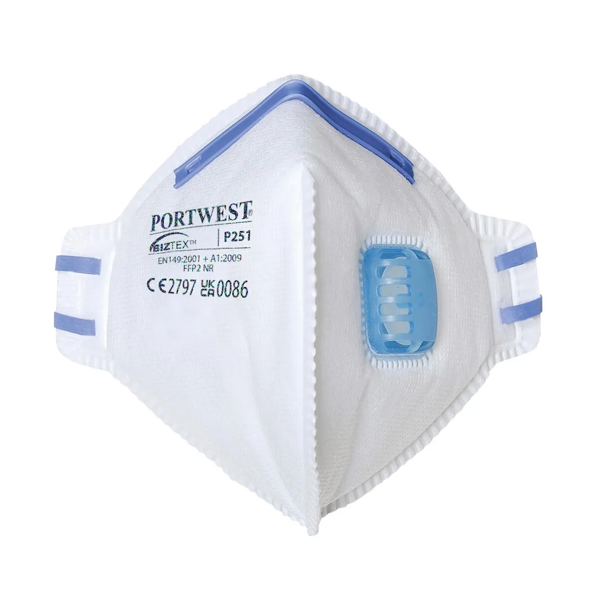 Mascherine FFP2 con Valvola | Imbustate Singolarmente (20 Pz) | Codice P251