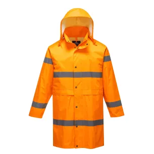 Cappotto Impermeabile Ad Alta Visibilita' Arancione | Codice H442A