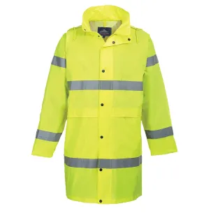Cappotto Impermeabile Ad Alta Visibilita' Giallo | Codice H442G