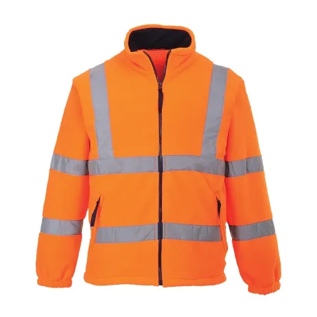 Pile Mesh Alta Visibilita' Con Fodera In Rete Arancione | Codice F300A
