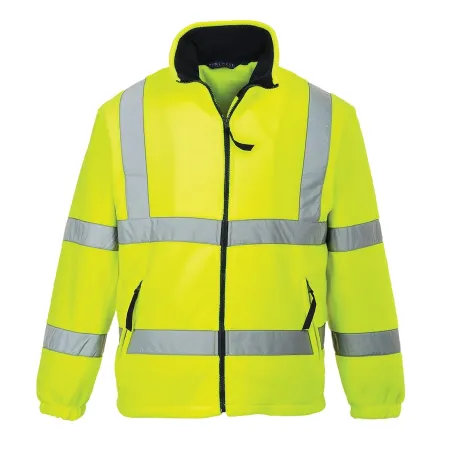 Pile Mesh Alta Visibilita' Con Fodera In Rete Giallo | Codice F300G