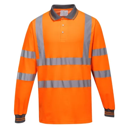 Polo Ad Alta Visibilità Cotton Confort Arancione | Codice S271A