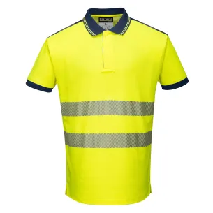 Polo Ad Alta Visibilita' Vision Gialla | Codice T180G