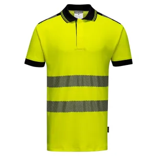 Polo Ad Alta Visibilita' Vision Gialla | Codice T180G 2