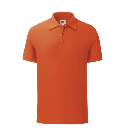 Polo Arancione in Cotone a Mezze Maniche | Fruit of the Loom | Codice FR630440-FR