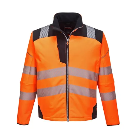 Giacca Ad Alta Visibilità In Softshell Vision Arancione | Codice T402A
