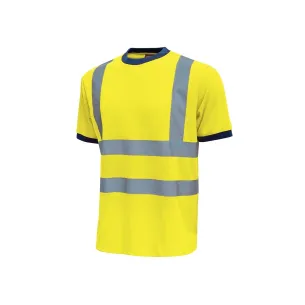 T-Shirt Alta Visibilità Gialla U-Power Glitter | Codice HL197YF
