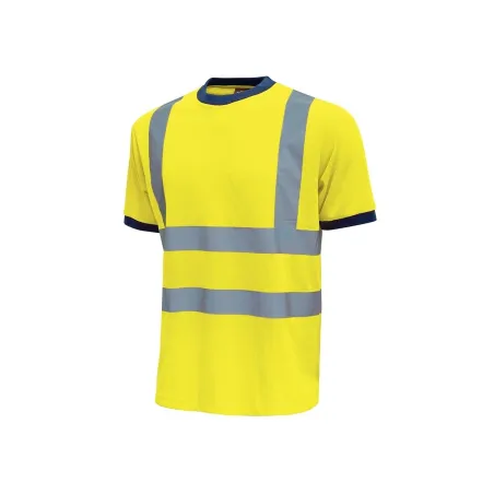T-Shirt Alta Visibilità Gialla U-Power Glitter | Codice HL197YF