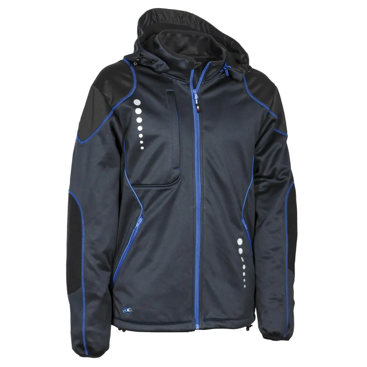 Giacca da Lavoro in Softshell Cofra Jacuzia | Blue Navy | Codice V387-0-02