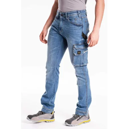 Jeans da Lavoro Elasticizzato 7 Tasche Rica Lewis Job | Codice JOB-SW