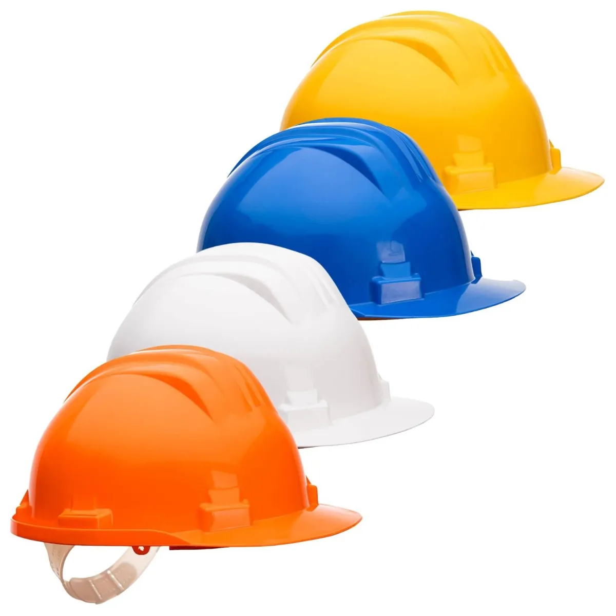 Elmetto da Cantiere con Regolazione a Fibbia | Codice PS61