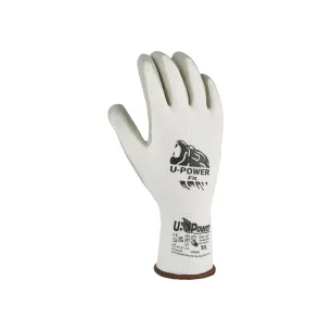 Guanti da Lavoro UPower Fit Bianco/Grigio | Codice UG00003 2