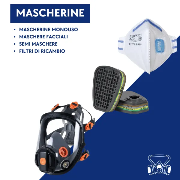 Semimaschere e Mascherine
